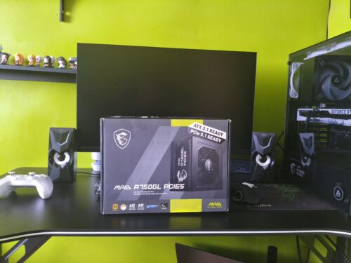 Fuente de Poder MSI MAG A750GL PCIE5 750W, Modular, 80+ Gold photo review