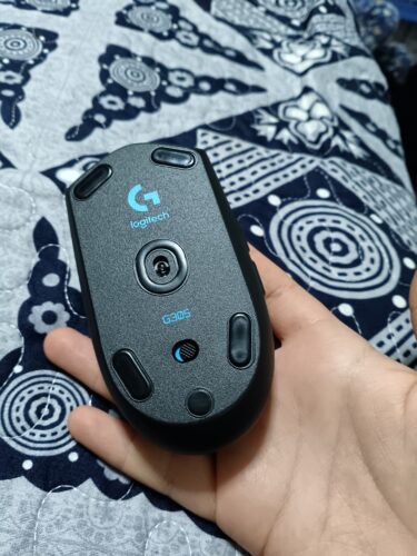 Mouse Wireless Logitech G305, 12.000DPI, 6 botones, Negro photo review