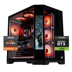 Pc Gamer Infernus 7: Ryzen 7 9800X3D, 64GB Ram, m.2 Gen4, RTX 5080
