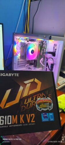 Placa Madre Gigabyte H610M K V2, Intel H610, LGA 1700, DDR5 photo review