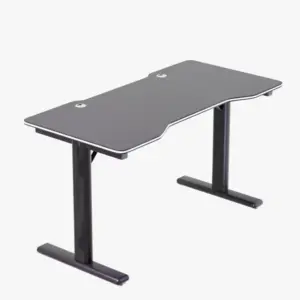 Escritorio Mesa Gamer Griffin, acero reforzado, soporta 120kg