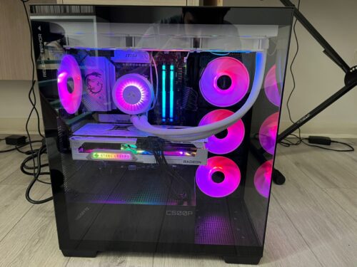 Gabinete Gamer Gigabyte C500 Panoramic Vidrio templado ATX 4Fan photo review