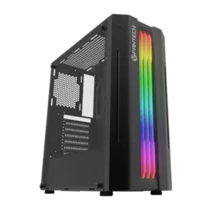 Gabinete Fantech Strike CG72 RGB, ATX, 3.0 USB - Negro