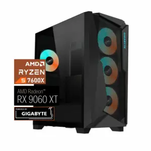 Pc Gamer Magmar Ultra: Ryzen 5 7600X, 32GB DDR5, RX 9060 XT GAMING OC8G