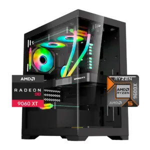 Pc Gamer Magmar Plus: Ryzen 5 9600X, 16G/32GB DDR5, RX 9060 XT 16GB