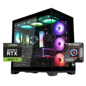 Pc Gamer Magmar Ultra: Ryzen 5 7600X, 32GB DDR5, RTX 5060 Ti 8G
