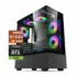 PC Gamer Halo Ultra: Ryzen 5600, SSD M.2, RAM 16GB, RTX 3060 12GB, Wifi - 500 GB