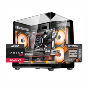 Pc Gamer Magmar Plus: Ryzen 5 9600X, 32GB DDR5, RX 9060 XT 16GB