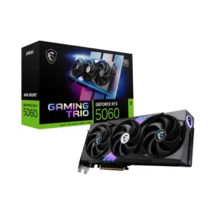 Tarjeta de Video MSI RTX 5060 8G GAMING TRIO OC PciE-5 GDDR7