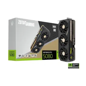 Tarjeta de Video Zotac GAMING RTX 5080 SOLID OC GDDR7 PciE-5