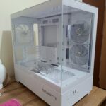 Gabinete Gigabyte C201 ICE Panoramic mATX Vidrio Templado 3fan photo review