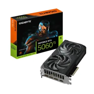 Tarjeta de Video Gigabyte RTX 5060 Ti WINDFORCE 8G GDDR7 PciE-5