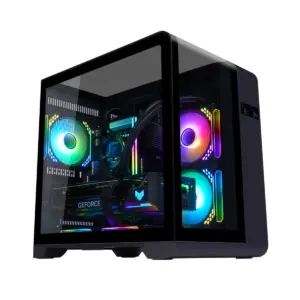 Gabinete Kronos Wentian RGB MATX, Vidrio Templado, USB 3.0
