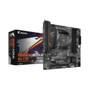 Placa Madre Aorus B550M Elite AM4 DDR4, M.2, mATX