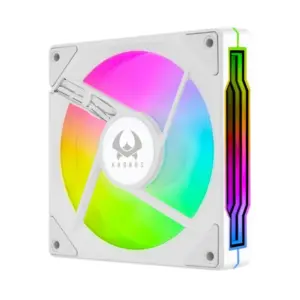 Ventilador Gabinete PC Kronos Eurus, ARGB, 120mm, PWM, White