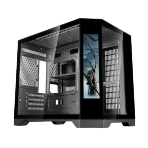 Gabinete Kronos Pixar ATX, Pantalla Led, USB 3.0, Black