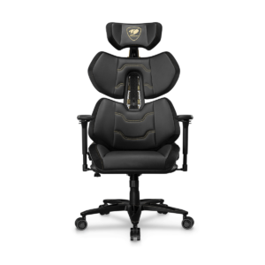 Silla Gamer Cougar Terminator Elite Gold, Brazos 4D, Reclinable 150°