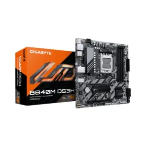 Placa Madre Gigabyte B840M DS3H, AM5 DDR5, M.2, mATX