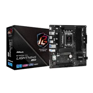 Placa Madre ASRock B760M PG Lightning WiFi LGA 1700 DDR5 mATX
