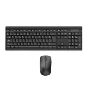 Kit Teclado + Mouse Inalámbrico USB 2,4 GHz 1200 DPI Win/Mac