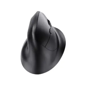 Mouse Inalámbrico Ergonómico 2,4Hz 1600DPI Recargable Negro
