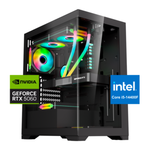 Pc Gamer Sonic Plus: Intel Core i5-14400F, 32gb, M.2, RTX 5060 8GB