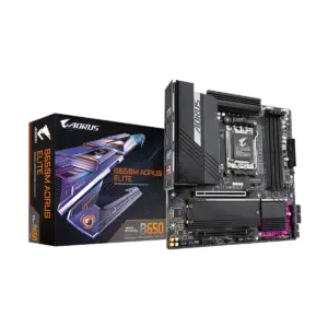 Placa Madre AORUS B650M ELITE DDR5 AM5 mATX PCie-4