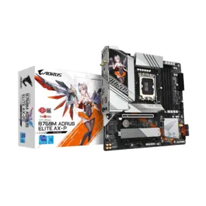 Placa Madre Aorus B760M ELITE AX-P DDR5 LGA 1700 mATX PCiE-4