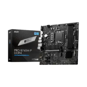 Placa Madre MSI PRO B760M-P LGA 1700 DDR4 M.2 mATX
