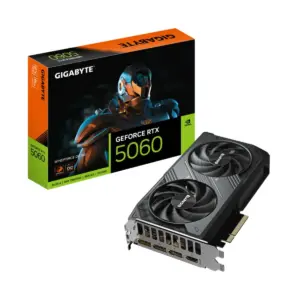 Tarjeta de Video Gigabyte RTX 5060 WINDFORCE OC 8G GDDR7 PciE-5