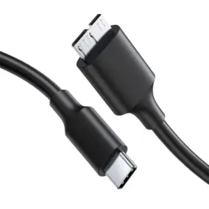 Cable USB-C a Micro USB 3.0 SuperSpeed 1Mts 5Gbps Cobre