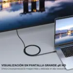 Cable USB Tipo C a DisplayPort 1.4 4K 60Hz 1.8 Mts WinMac (3)
