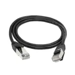 Cable de Red Patch Cord CAT7 1.8Mts RJ-45 500MHz 10Gbs Negro (3)