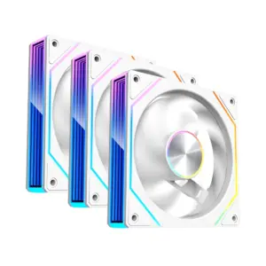 Kit 3 Ventiladores Kronos Prism 8Pro ARGB 120mm 600/1500RPM BL