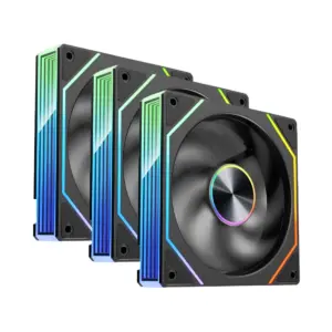 Kit 3 Ventiladores Kronos Prism 8Pro ARGB 120mm 600/1500RPM NG