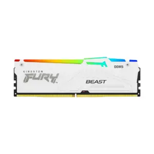 Memoria Ram Kingston Fury Beast 32GB DDR5 6000MT/s CL36 RGB WH