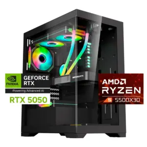 Pc Gamer Warrior Ultra: Ryzen 5 5500X3D, 32/16gb, M.2, RTX 5050