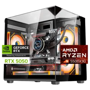 Pc Gamer Warrior Ultra: Ryzen 5 5500X3D, 32/16gb, M.2, RTX 5050