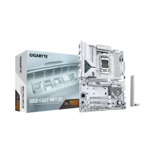 Placa Madre Gigabyte B850 EAGLE WIFI7 ICE AM5 DDR5 ATX