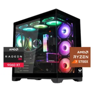 Pc Gamer Magmar : Ryzen 7 5700X, 32GB DDR4, 9060XT 16GB