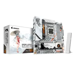 Placa Madre Aorus B850M ELITE WIFI7 ICE-P, AM5 DDR5 mATX