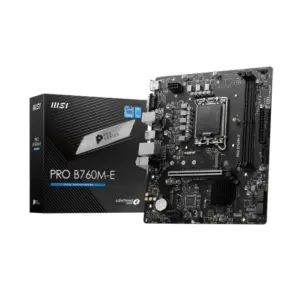 Placa Madre MSI PRO B760M-E DDR5 LGA 1700 M.2  Micro ATX