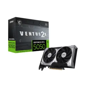 Tarjeta de Video MSI RTX 5050 8G VENTUS 2X OC GDDR6 PciE-5