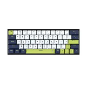 Teclado Gamer Mecánico Fantech Mk874V2 Atom63 Mori White Switch Red