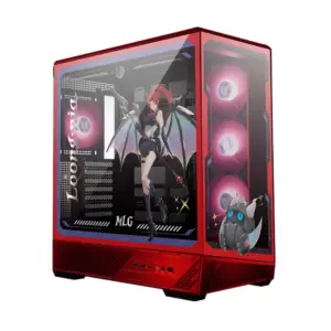 Gabinete Gamer MSI PANO 130R MLG EDITION ATX ARGB Panel Vidrio 4Fan