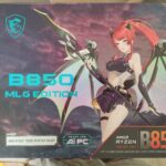 Placa Madre MSI B850 MLG EDITION DDR5 AM5, m.2, ATX photo review