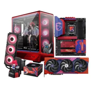 Kit MSI Ensamble Armado Pc MLG EDITION: B850, RTX 5070 Ti, Case ATX, AIO 360, 850w+ Gold