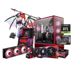 Pc Gamer Loong Nia: Ryzen 7 7800X 3D, 32GB DDR5, RTX 5070 Ti 16GB MLG Edition