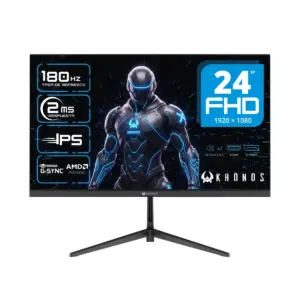 Monitor Gamer Kronos Rift Series, 24", FHD, 180Hz, IPS, 2ms