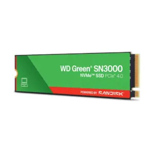 Unidad SSD Western Digital Green SN3000 500GB 5000 MB/s M.2 PciE-4